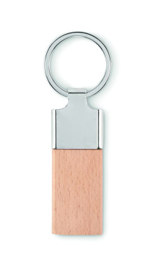 Лого трейд pекламные продукты фото: Key ring with rubber wood