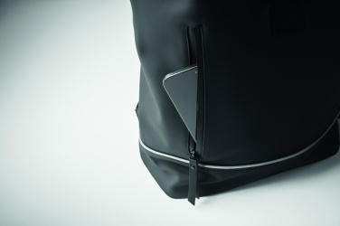 Логотрейд pекламные подарки картинка: Laptop 15" roll top PU backpack