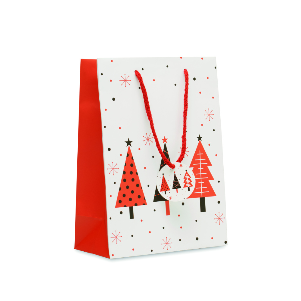 Лого трейд pекламные cувениры фото: Gift paper bag medium