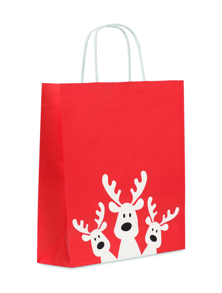 Логотрейд pекламные cувениры картинка: Gift paper bag medium