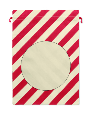 Лого трейд pекламные подарки фото: Large Santa cotton bag