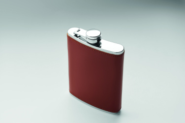 Лого трейд pекламные cувениры фото: Slim hip flask 200 ml