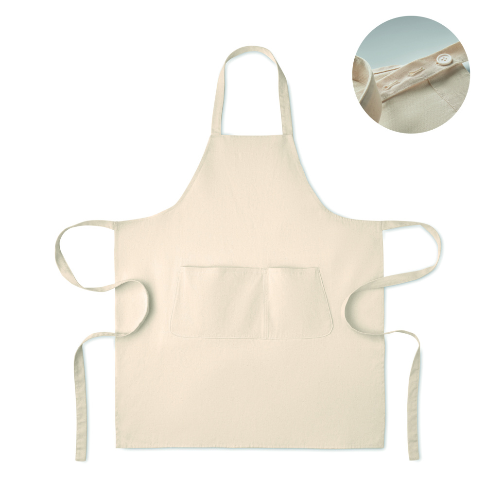 Лого трейд pекламные продукты фото: Organic cotton apron 240 gr/m²
