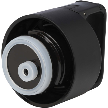 Логотрейд бизнес-подарки картинка: Бутылка для воды с вакуумной изоляцией Astra объемом 600 мл из меди и переработанной нержавеющей стали, сертифицированной по стандарту RCS