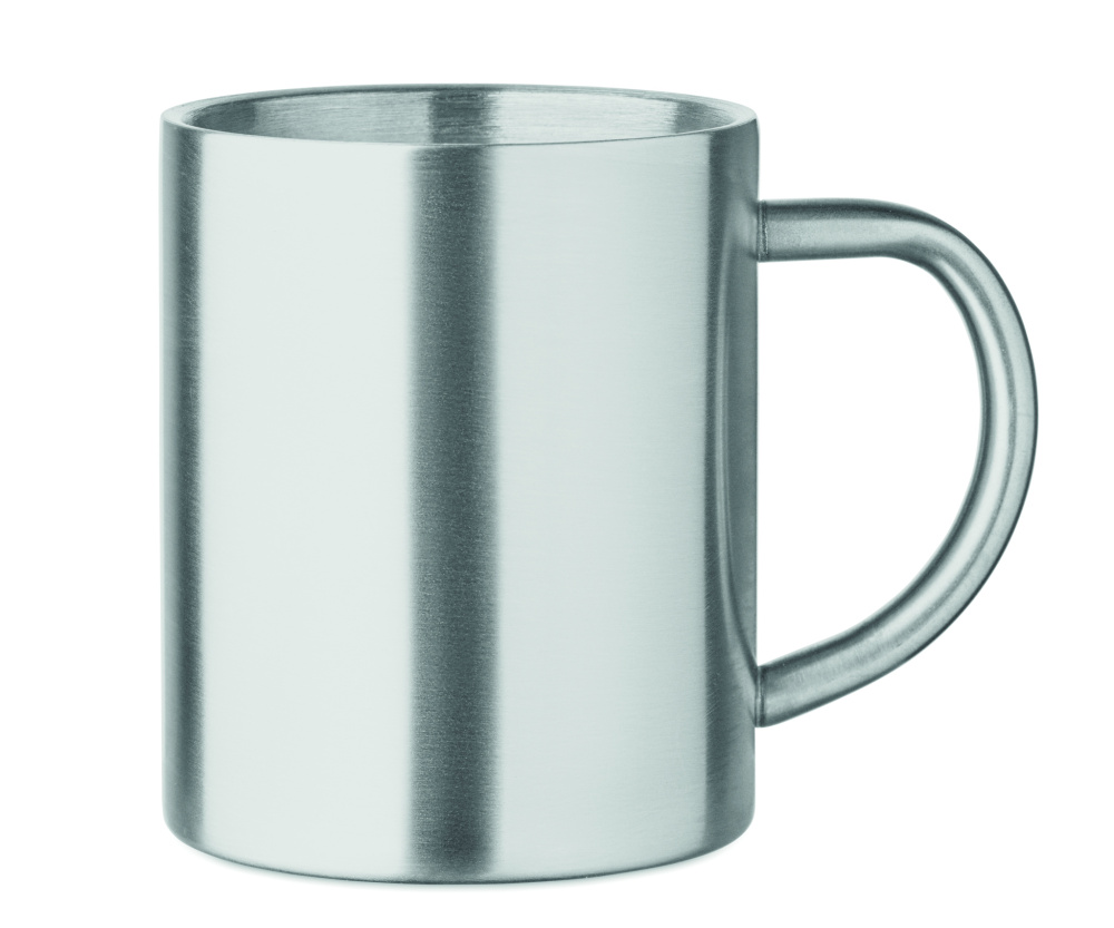 Логотрейд pекламные подарки картинка: Recycled stainless steel mug