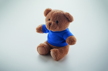 Логотрейд pекламные продукты картинка: Teddy bear with t-shirt 23 cm