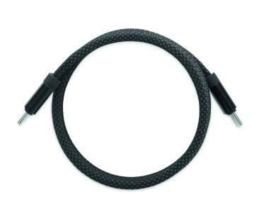 Лого трейд pекламные продукты фото: Braided magnetic cable in RPET
