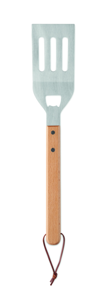 Логотрейд pекламные продукты картинка: BBQ spatula in beechwood