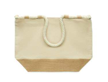 Логотрейд pекламные подарки картинка: Canvas beach bag