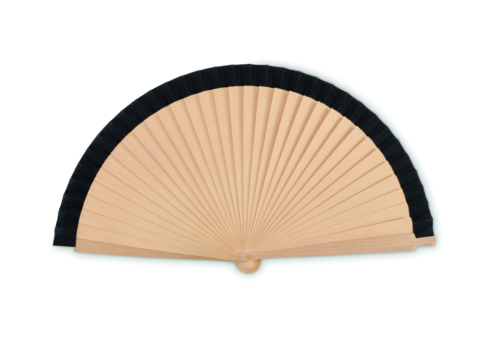 Логотрейд бизнес-подарки картинка: Wooden hand fan