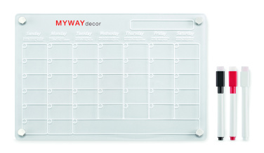 Лого трейд pекламные cувениры фото: Magnetic acrylic planner