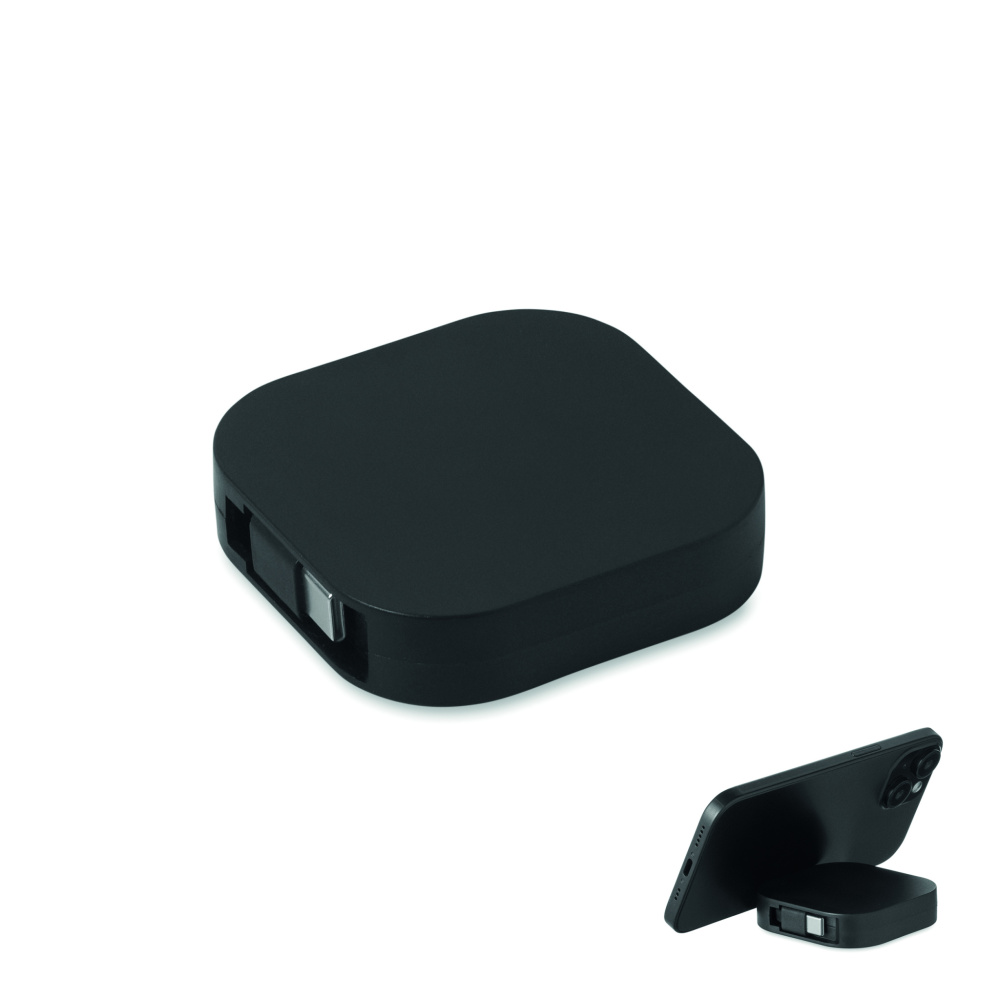 Логотрейд pекламные cувениры картинка: 100W retractable charging cable