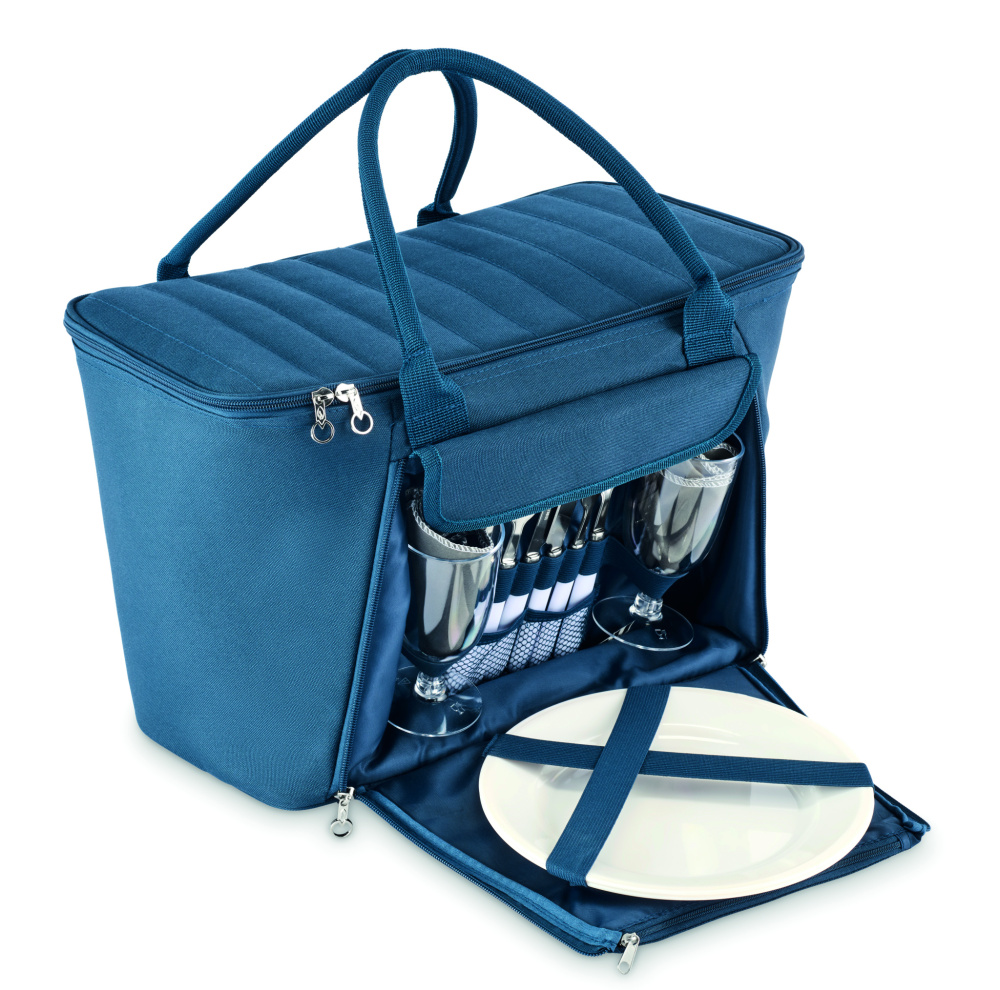 Лого трейд pекламные подарки фото: RPET picnic cooler bag