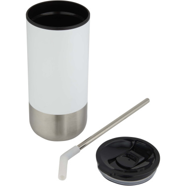 Логотрейд pекламные продукты картинка: Grayson термостакан с силиконовой трубочкой, объемом 480 мл, сертифицированный согласно RCS