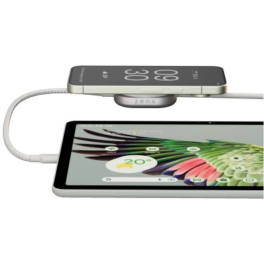 Лого трейд pекламные cувениры фото: Зарядный кабель 2-в-1 Zens Pro 2 USB-C мощностью 240 Вт