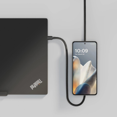 Лого трейд pекламные продукты фото: Зарядный кабель Zens USB C - C Pro 2