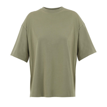 Лого трейд бизнес-подарки фото: BOXY WOMEN T-SHIRT OVERSIZE