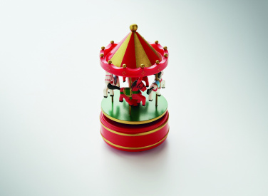 Логотрейд pекламные cувениры картинка: Mini carousel music box