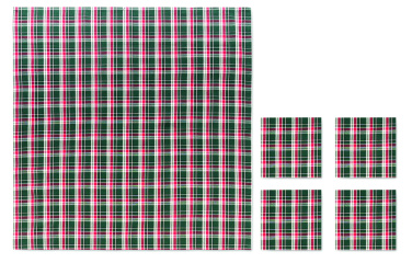 Лого трейд pекламные продукты фото: Chequer cotton tablecloth set