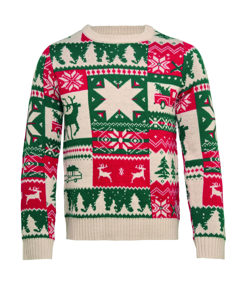 Лого трейд pекламные подарки фото: Christmas knitted sweater L-XL