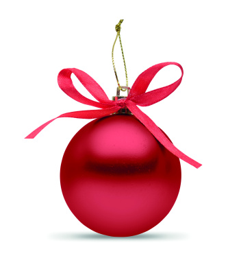 Лого трейд бизнес-подарки фото: Christmas bauble gift box