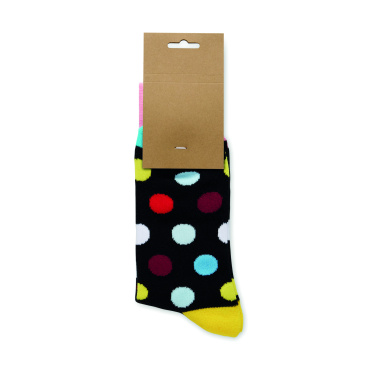 Лого трейд pекламные cувениры фото: Funny patterned socks