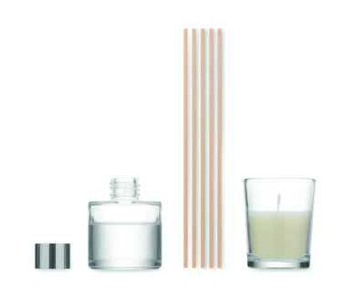 Лого трейд pекламные продукты фото: Vanilla diffuser & candle set