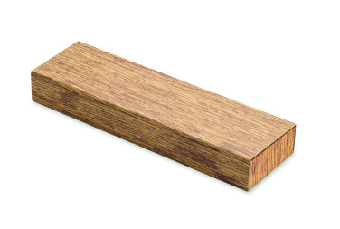 Логотрейд pекламные подарки картинка: Acacia wood pen and pencil set