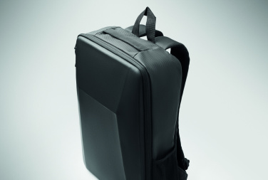 Лого трейд pекламные подарки фото: 15" hard shell RPET backpack