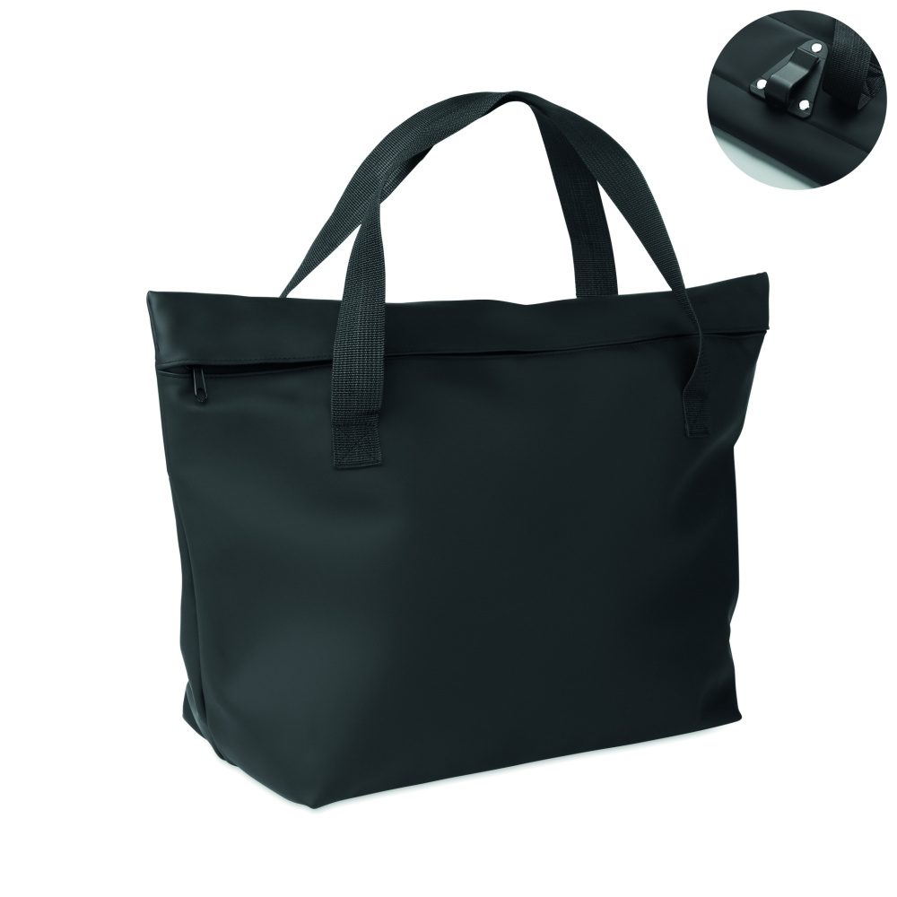 Логотрейд pекламные подарки картинка: PU bicycle shopping bag 10L