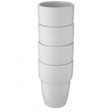 Logotrade kampanjprodukter bild: Staki 4-delars 280 ml staplingsbar mugg i presentförpackning