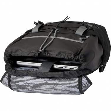 Logotrade reklamprodukter bild: Aqua 15,6-tums vattentålig laptopväska av återvunna GRS-material, 23 l