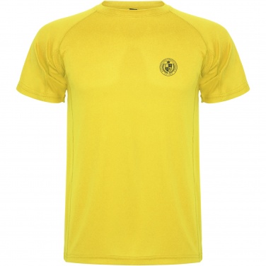 Logotrade reklamprodukter bild: Montecarlo kortärmad funktions t-shirt för barn