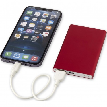 Logotrade kampanjprodukter bild: Pep 4 000 mAh Type C-powerbank av återvunnen aluminium 