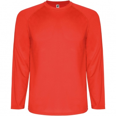 Logotrade presentreklam bild: Montecarlo långärmad sport t-shirt för män