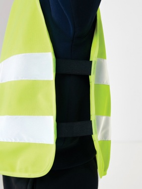 Logotrade presentreklam bild: Reflexväst för barn 7-12 år, GRS återvunnen PET