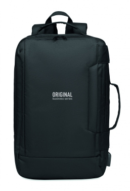 Logotrade profilprodukter bild: Dataryggsäck 16'' RPET 300D