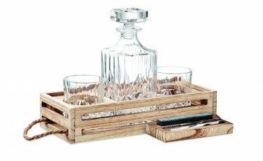Logotrade reklamprodukter bild: Lyxigt whisky-set