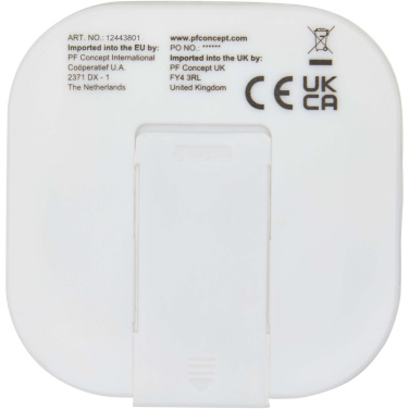 Logotrade presentreklam bild: Baekdu headset med Type C-kabel och förvaringsfodral av återvunnen plast