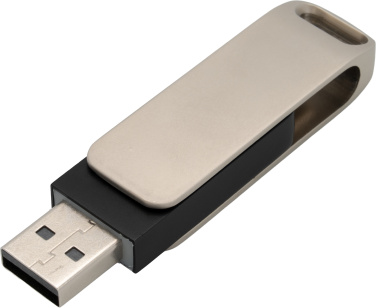 Logotrade reklamprodukter bild: Metall-USB-minne