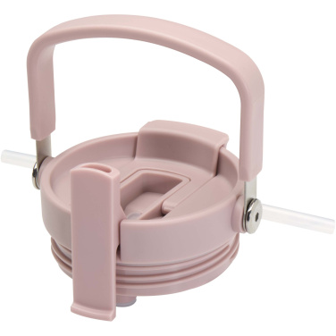 Logotrade reklamprodukter bild: Bronx 900 ml vakuumisolerad termos av koppar och RCS-certifierat återvunnet rostfritt stål med ett lock med dubbla funktioner