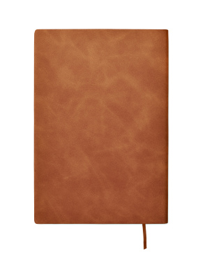 Logotrade reklamprodukter bild: A5 anteckningsbok i smokey PU