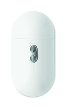 Logotrade reklamprodukter bild: TWS hörlurarar återvunnen ABS