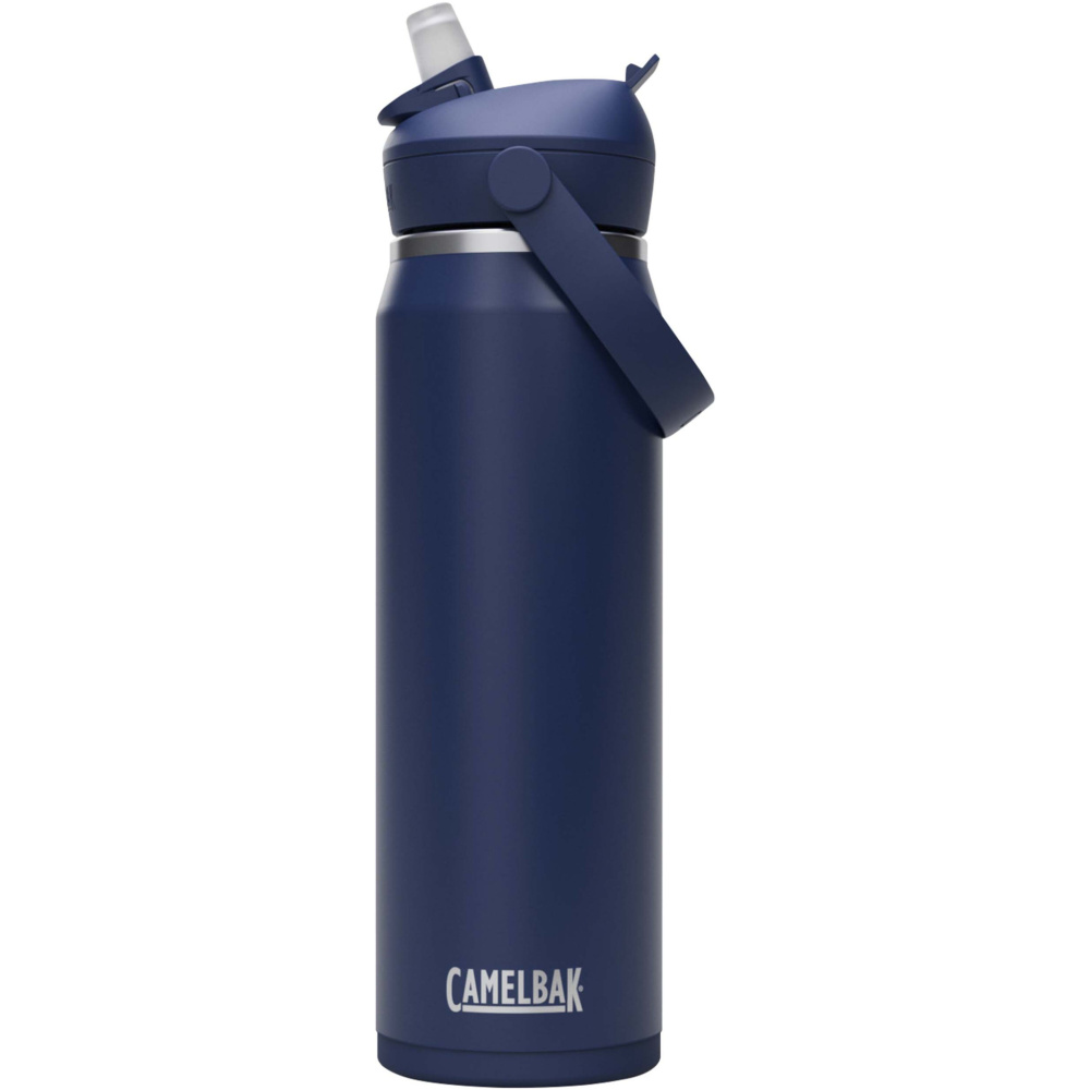 Logotrade profilprodukter bild: Camelbak® Thrive Flip VSS 750 ml vattenflaska av rostfritt stål med flip-sugrör