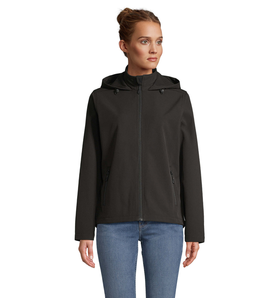 Logotrade profilreklam bild: RACE WOMEN HOODED JACKET