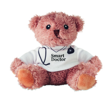 Logotrade reklamprodukter bild: Nallebjörn plysch doktor