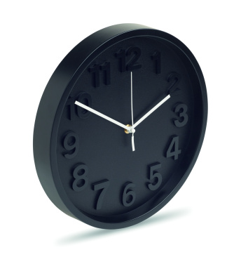 Logotrade profilprodukter bild: Väggklocka i PP