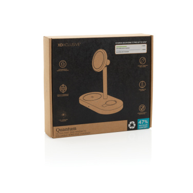 Logotrade profilreklam bild: Quantom RCS ultrasnabb 25W magnetisk skrivbordsladdare