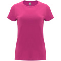 Capri kortärmad T-shirt för dam, Rosett