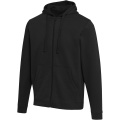 Jasper 280 g/m² unisex-huvtröja av återvunnet ekologiskt OCS-material, Svart